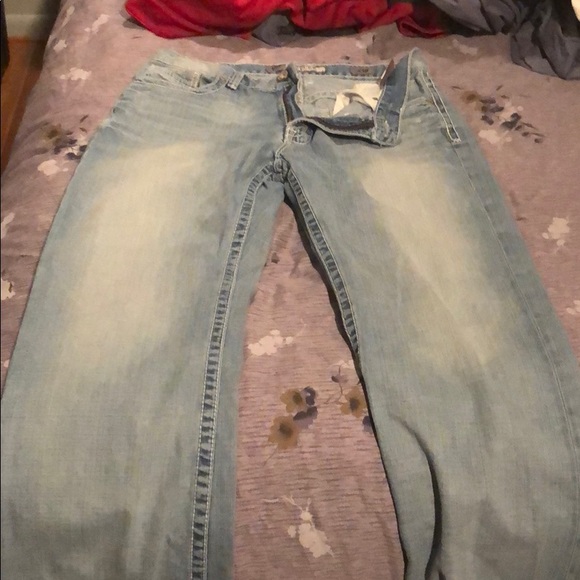 Men’s BKE Tyler boot cut Jeans size 33R - Picture 2 of 5